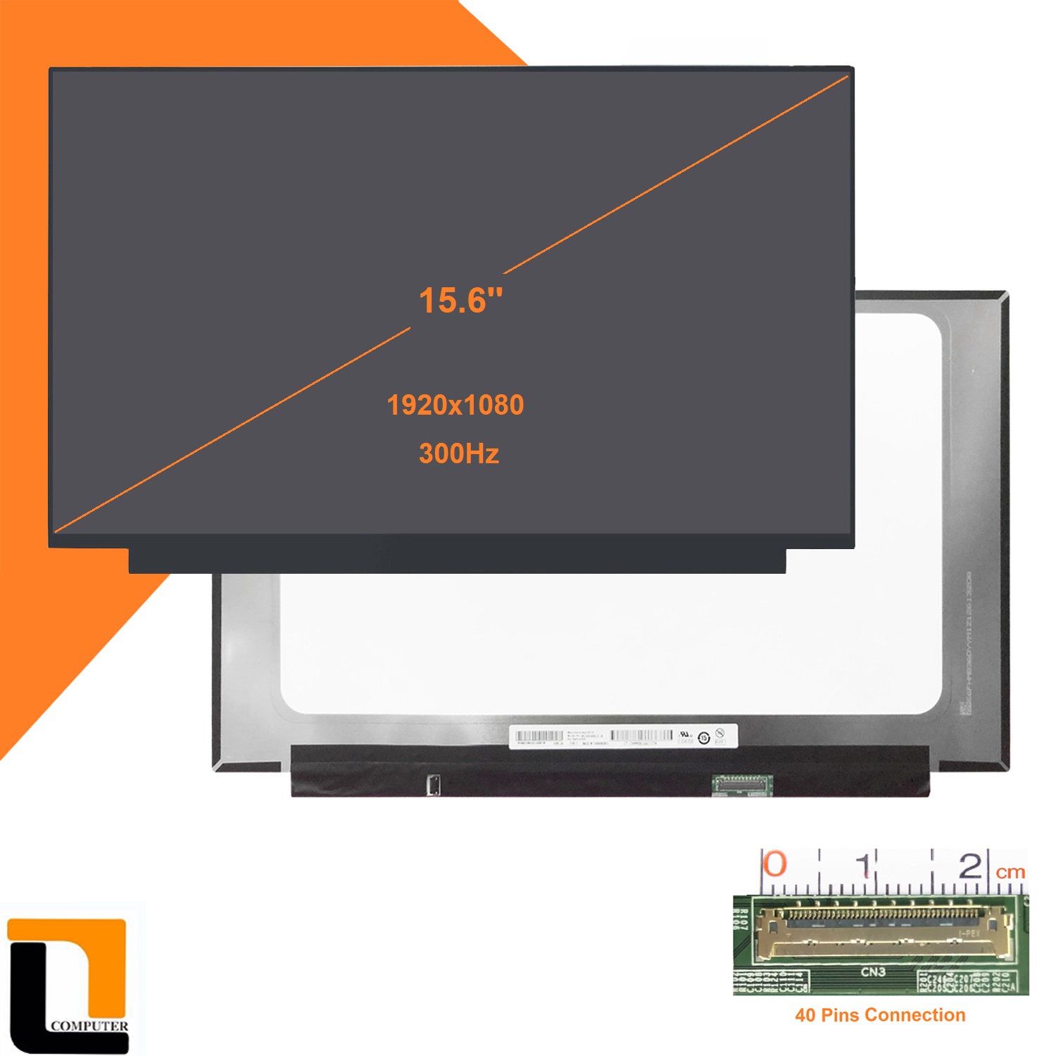 LCD 15.6 LED SLIM 30PIN DELL 3576, ASUS X510U FULL HD CÓ TAI
